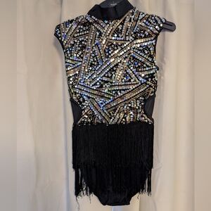 Plain And Fancy Weissman 13567 dance costume child large